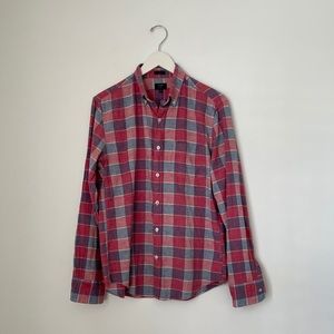 Jcrew Slim Fit Homespun Button Down